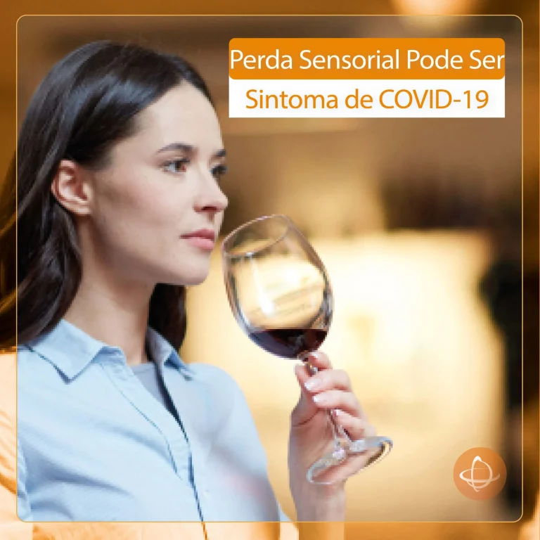 Perda sensorial pode ser sintoma de COVID-19